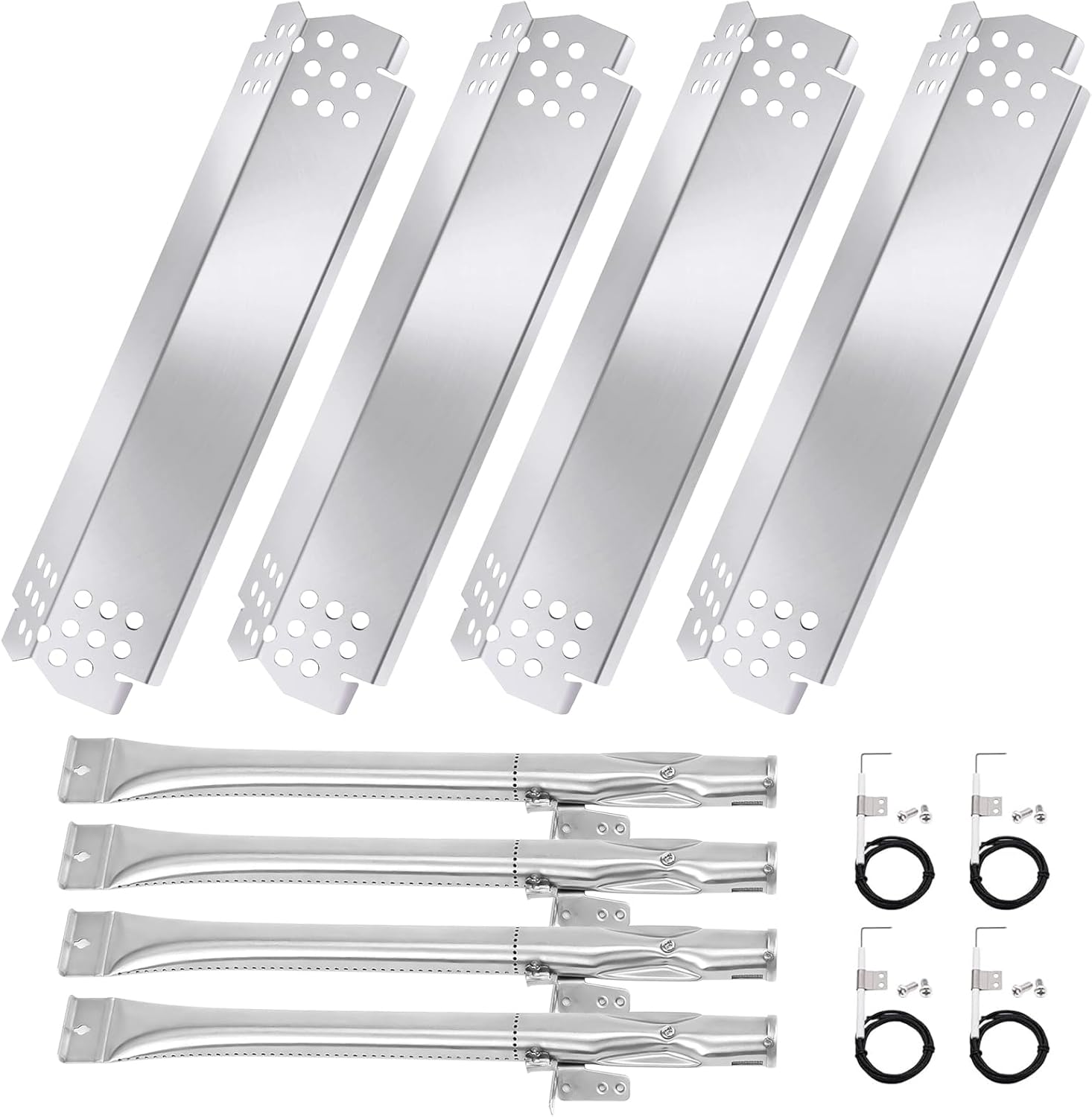 Grill Replacement Parts for Nexgrill 720-0830H,720-0888,720-0888N,720-0830D,720-0783E 4 Burner Tubes Compatible with Home Depot Nexgrill 4-Burner Gas Grills