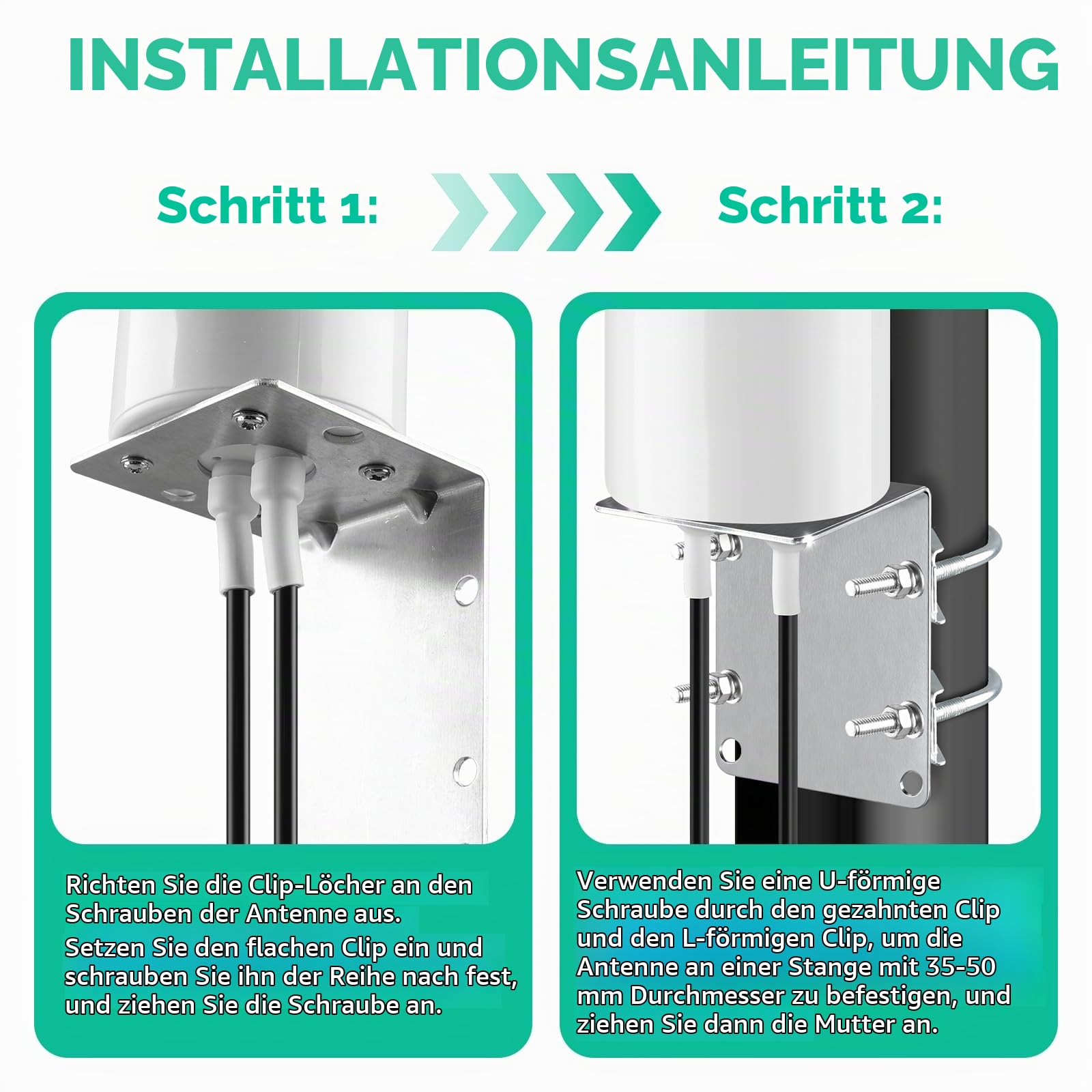 4G LTE 5G Antenne Outdoor Externe Mimo Omnidirektional 600-6000 MHz