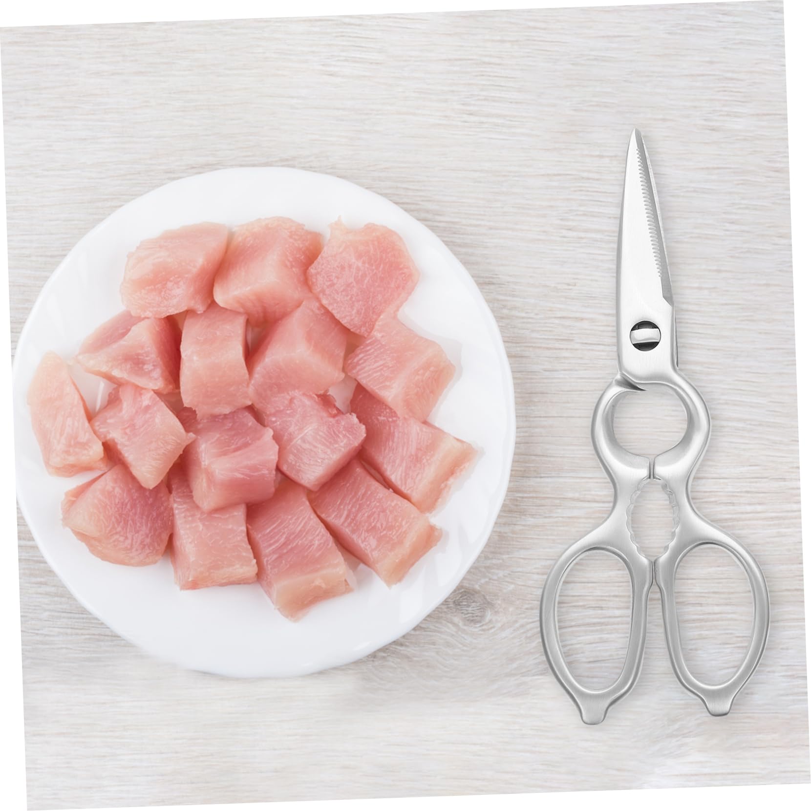 Professionali in Acciaio Inossidabile Antiscivolo per Pollame e Carne Strumenti Ergonomici per Uso