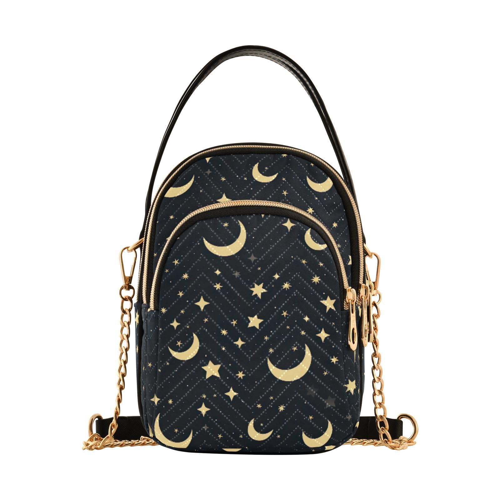 UMIRIKO Stars and Moon Small Crossbody Bags for Women Adjustable Strap Purses Travel Handbags 20854027