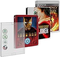 Vista 1 de MALKO Paquete de 20 fundas protectoras Steelbook. Compatible con: 4K UHD Blu-Ray Video de flecha con funda Funda Criterion Blu Ray PS3 PS4