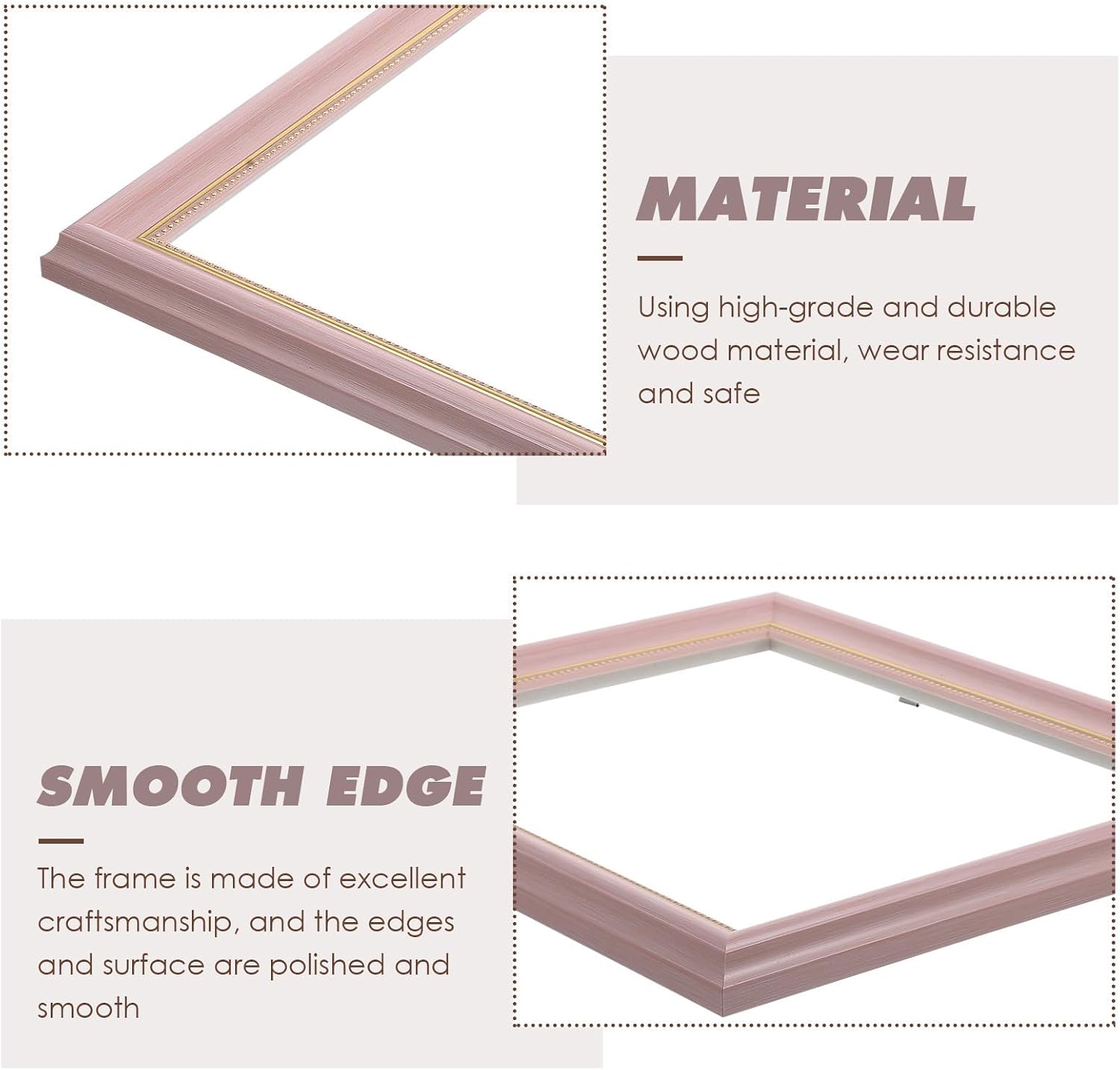 DIY Canvas Painting Frame for Wooden Oil Painting Fix Tool with Wear Resistance and Simple Natural Design to Add a Warm Atmosphere to Your Room