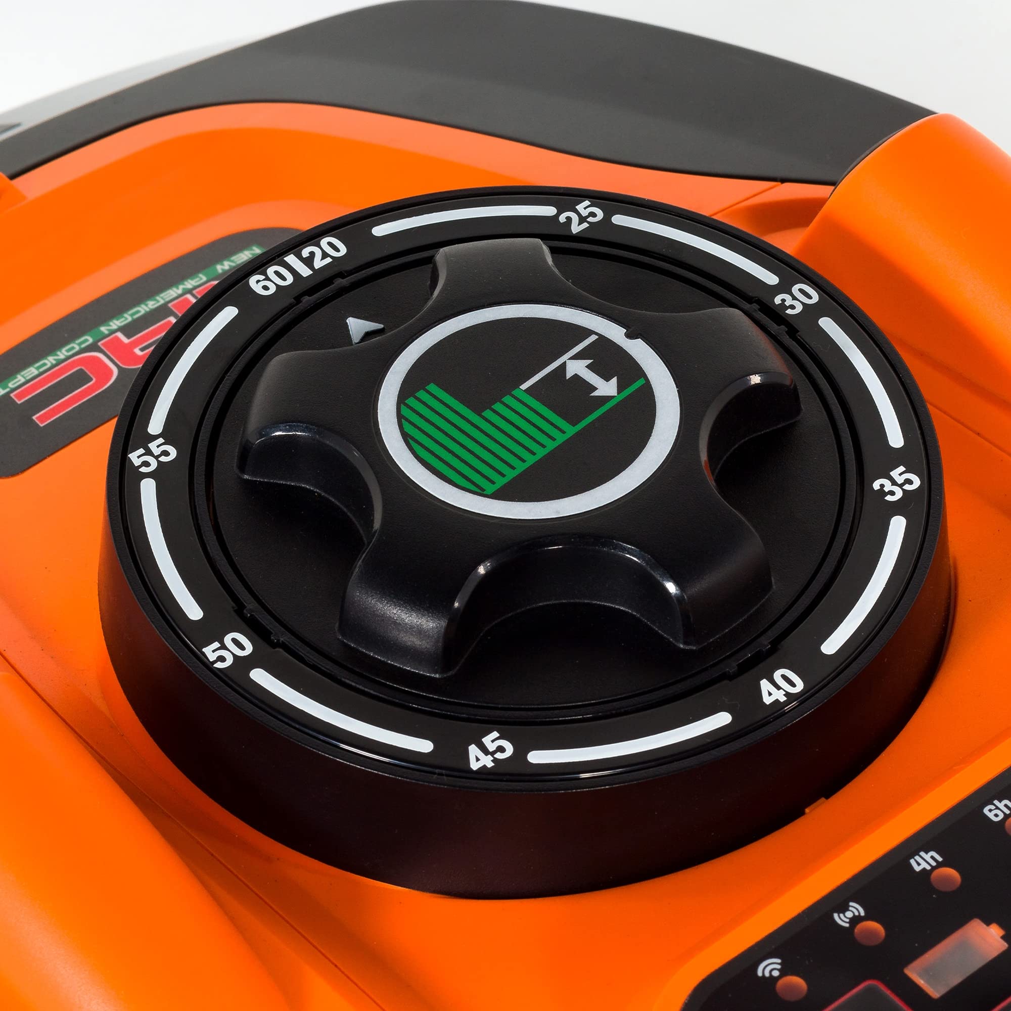 NAC RLM1000-DY Robot cortacésped NAC, Superficie de Trabajo máxima 1000 m2, controlado con un Smartphone, Bluetooth, WiFi
