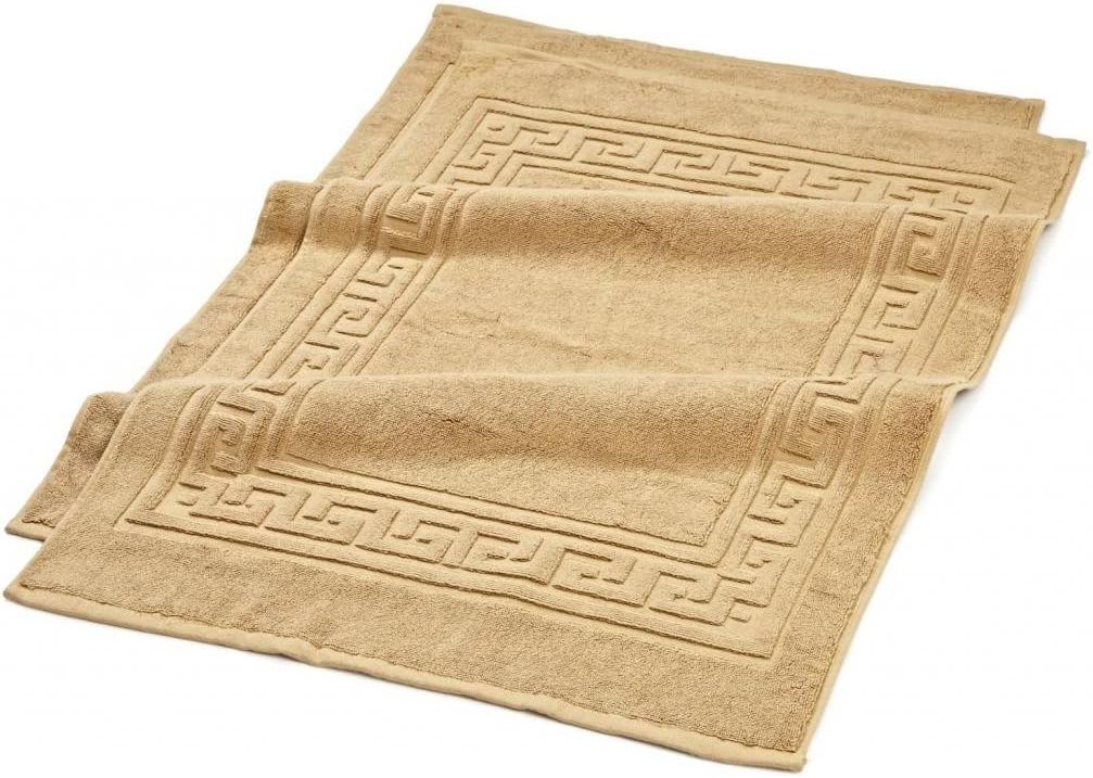 Luxury Spa Collection Egyptian Cotton Bath MAT (1PC) TAN