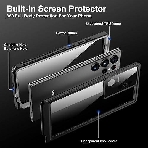 Vista 11 de Oterkin Funda protectora resistente para Samsung Galaxy S20 FE 5G, impermeable, a prueba de golpes, para Samsung S20 FE 360, cuerpo completo