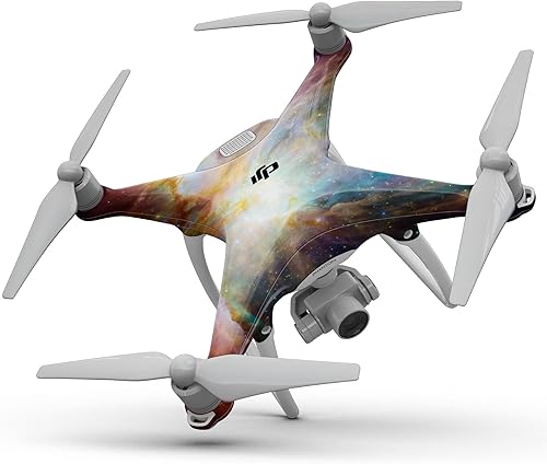 Miniatura 2 de Compatible con Drone DJI Spark - Adhesivo protector de vinilo resistente a los arañazos - Universo nublado de varios colores