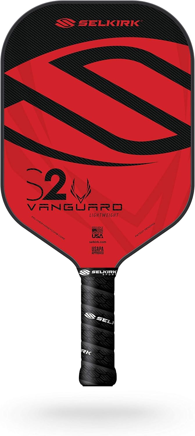 Selkirk Sport Vanguard Hybrid Pickleball Paddle | Carbon Fiber Pickleball Paddle with a Polypropylene X5 Core | Pickleball Rackets