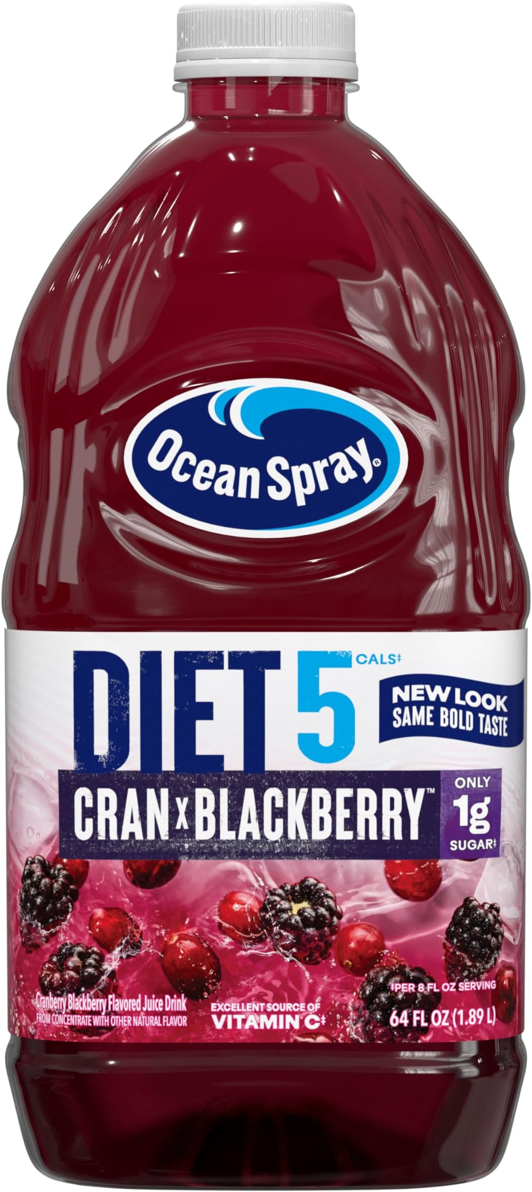 Diet Cran-Blackberry™ Cranberry Blackberry Juice Drink, 64 Fl Oz Bottle
