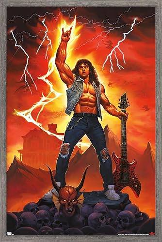 Vista 29 de Trends International Netflix Stranger Things: Season 4 - Póster de Rock On Wall de 22.375 x 34 pulgadas, versión premium sin marco