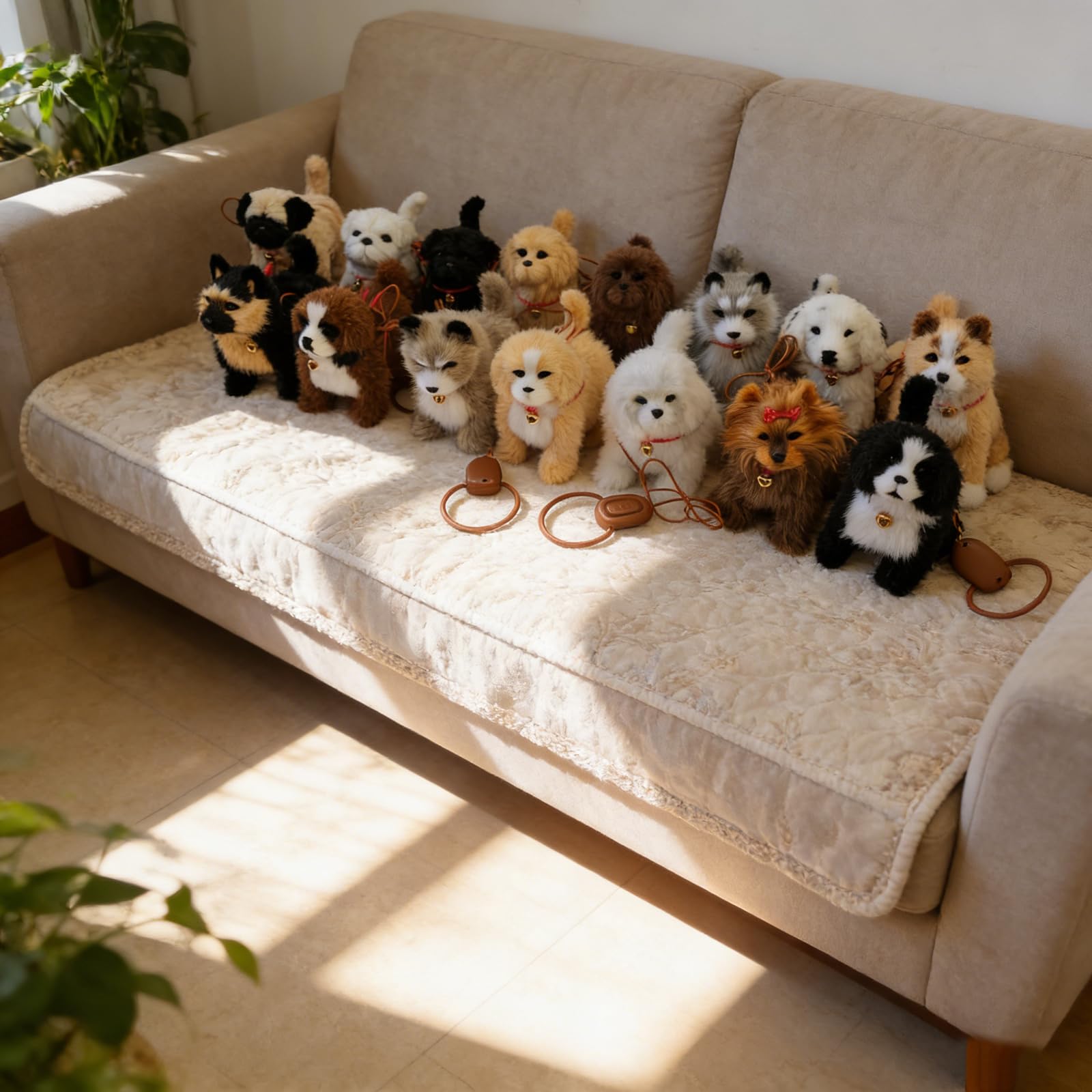 Giocattolo elettrico realistico per cani con, Sain, B