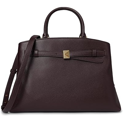 Женская сумка Kate Spade New York Deco Pebbled Leather Large Satchel