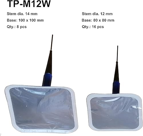 Miniatura 3 de ZERINT TP-M12W Kit de unidad de reparación de combinación, kit de enchufe de reparación de neumáticos, vástago envuelto 12" x 3 18" 16 piezas y 916"