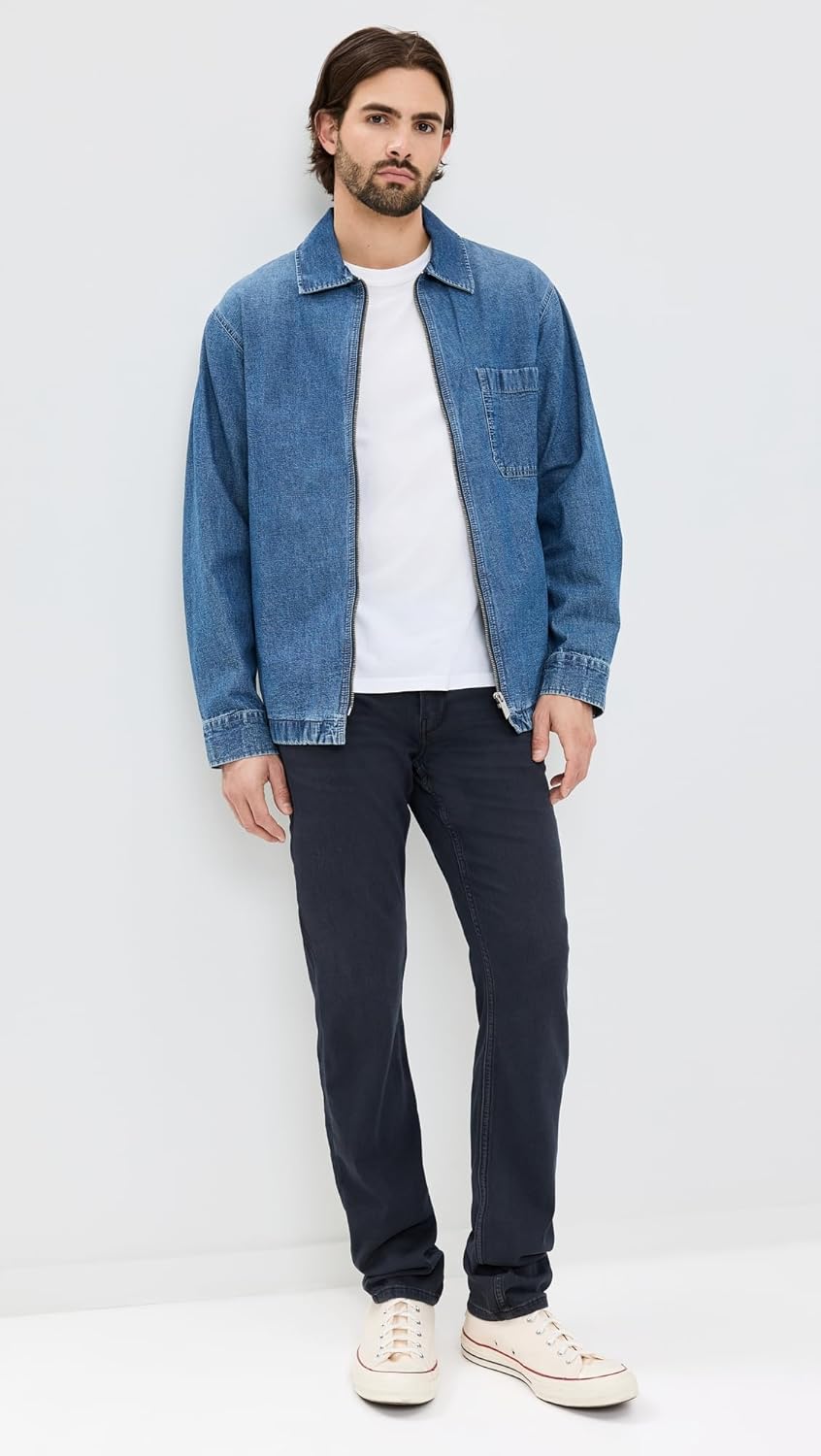 PAIGE Men's Federal Transcend Slim Straight Jeans - Image 5