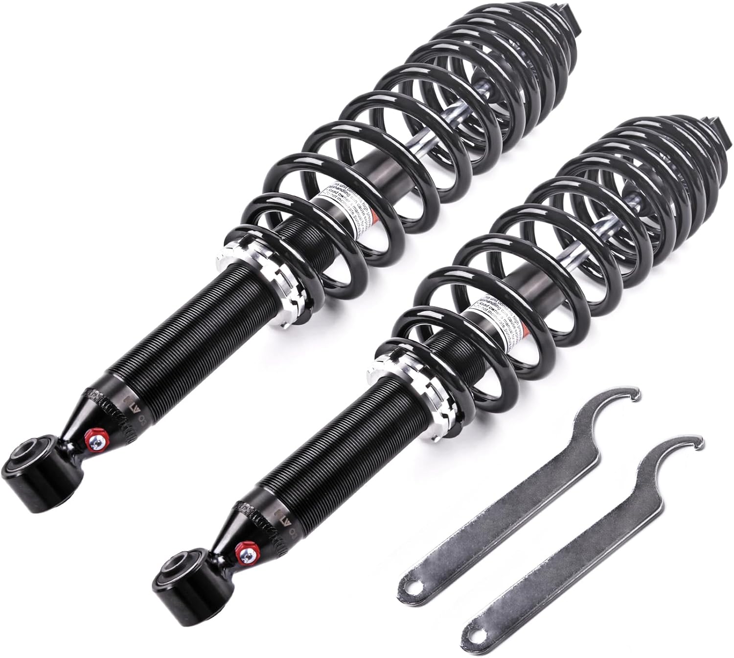 KLV Rear Shocks 2 pcs for Can-Am Outlander 500/650/800 2010-2012 706000792 | Outlander 500/Max 500 10-12; 650/Max 650 10-12; 800R/Max 800R 10-11. Monotube; 480mm; 93.5mm spring