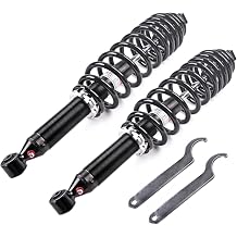 KLV ATV Rear Left Right Shocks Absorber Monotube Set Compatible with 2010 2011 2012 Can-Am Outlander 500 650 800 706000792 2pcs