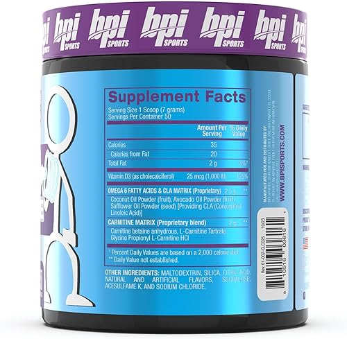 Miniatura 7 de Suplemento en polvo para la pérdida de peso no estimulante y con CLA  carnitina BPI Sports 811213026653 FRUIT PUNCH 1 1