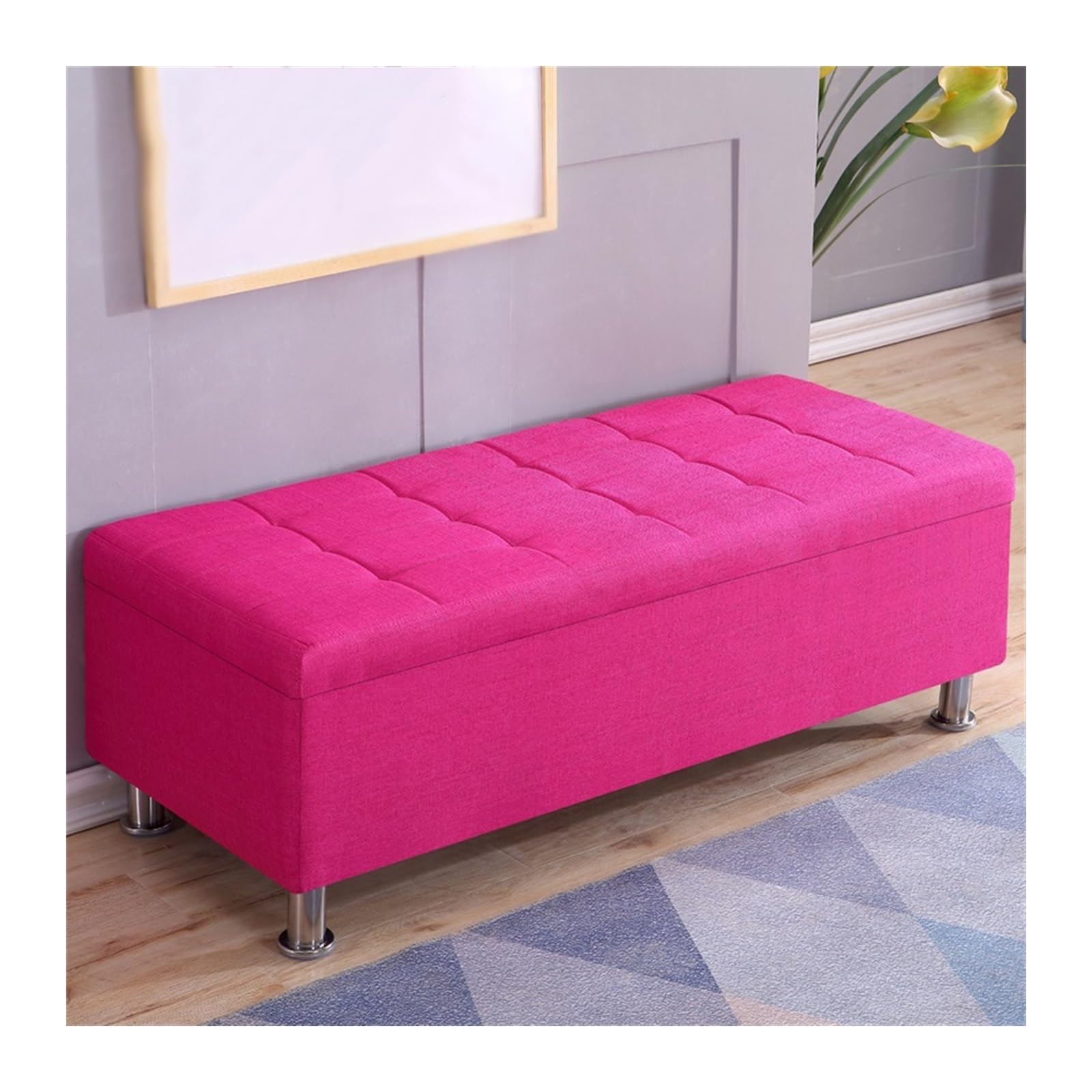 Tabouret de cireur de chaussures compact pour organiser une entrée étroite