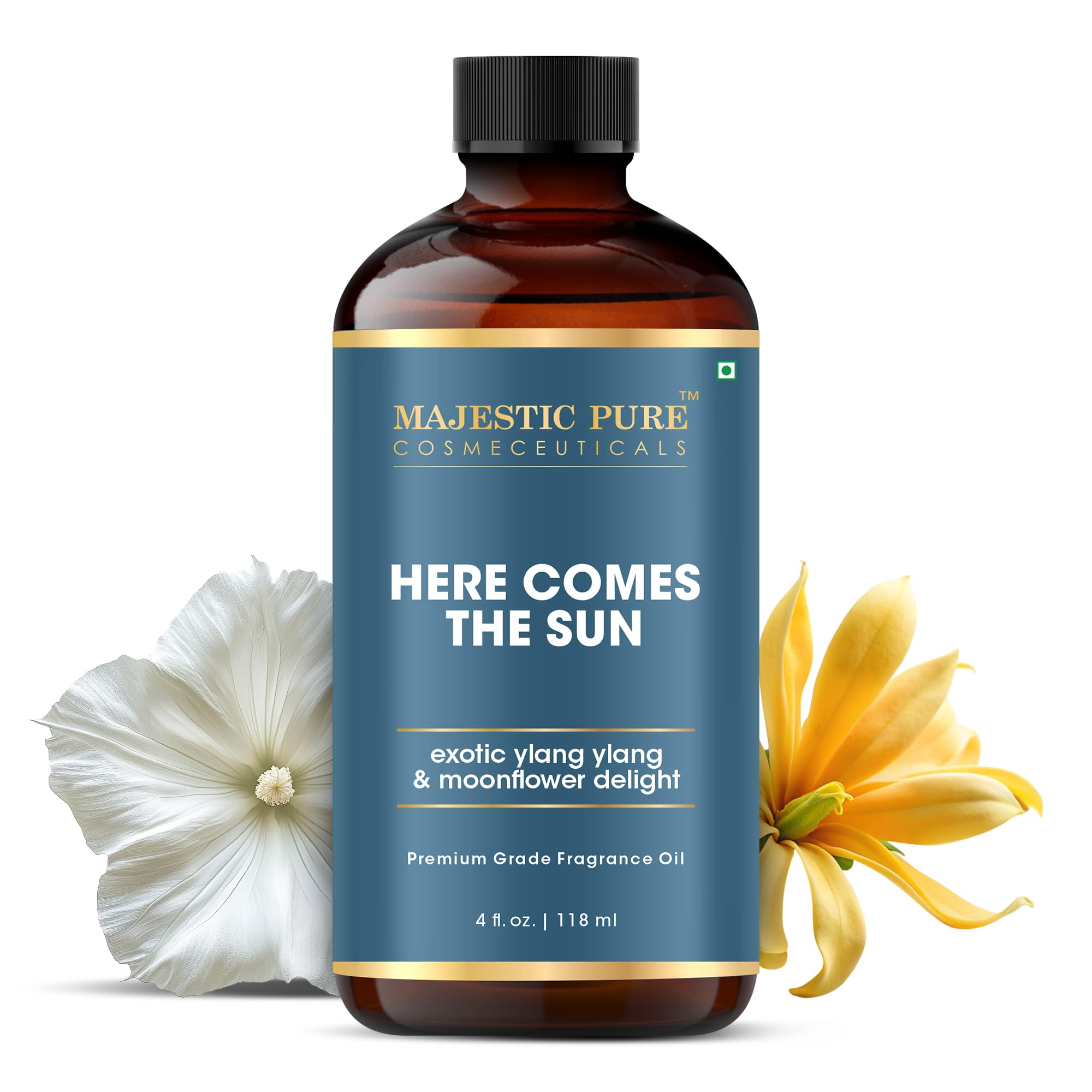 Majestic Pure Ylang Ylang & Moonflower Fragrance Oil, 118ml Candle Making