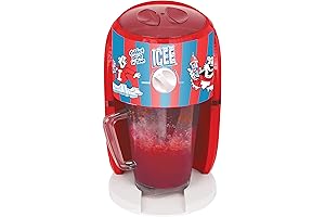 iscream Genuine ICEE Brand Counter-Top Sized ICEE at Home Shaved Ice Slushie Maker