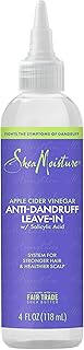 SheaMoisture Hair Care System Anti-Dandruff Leave-In For Stronger Hair & Healthier Scalp Formulated With Apple Cider Vinegar Fair Trade Shea Butter 4oz