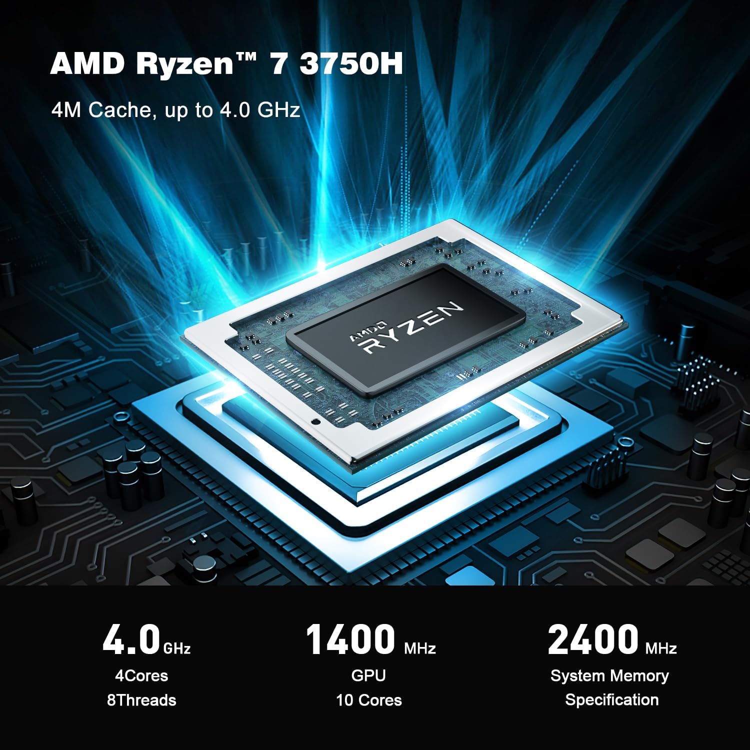 Amazon.com: Beelink SEI Mini PC, AMD Ryzen 7 3750H Processor, 16G