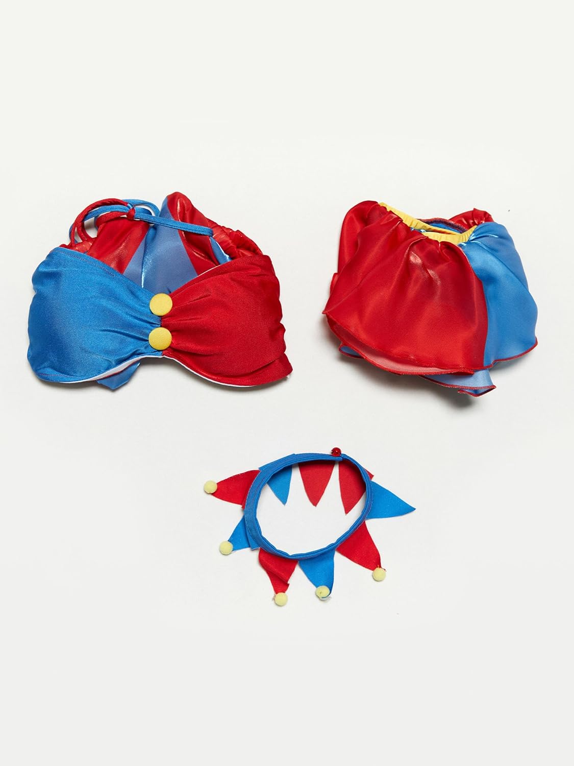haikyuu Women Clown Cosplay Swimsuit Rave Bikini Set Anime Bathing Suit Party Swimwear