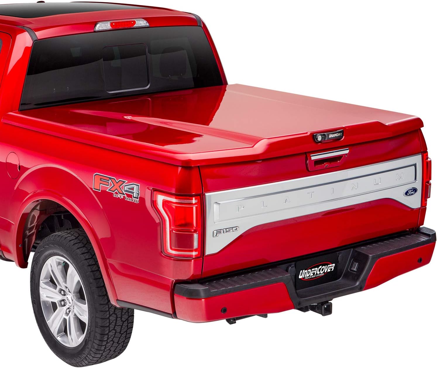UnderCover Elite LX Painted OnePiece Truck Bed Tonneau Cover, Blue Lightning Effect UC2168L