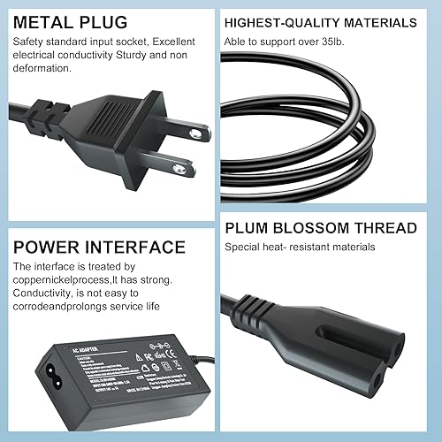 Miniatura 7 de Adaptador de corriente de 14 V para Samsung SyncMaster 15 "17" 18" 19" 20" 22" 23" 24" 27" TV LED LCD Monitor Adaptador Cargador para Samsung