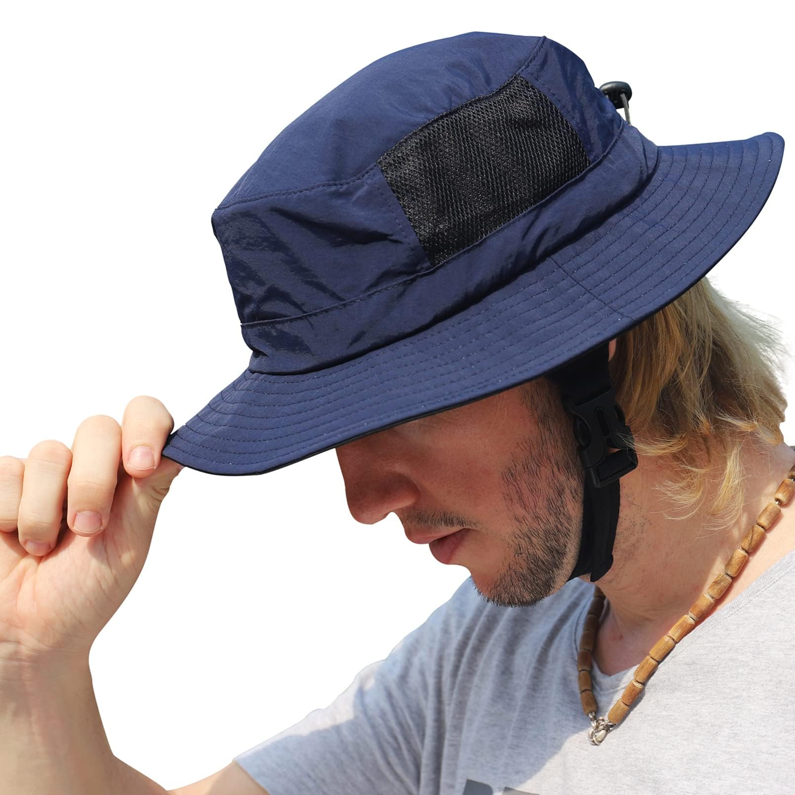 FUGLUS 1 Chapeau De Soleil Pour Hommes, UPF 50+, Chapeau Safari