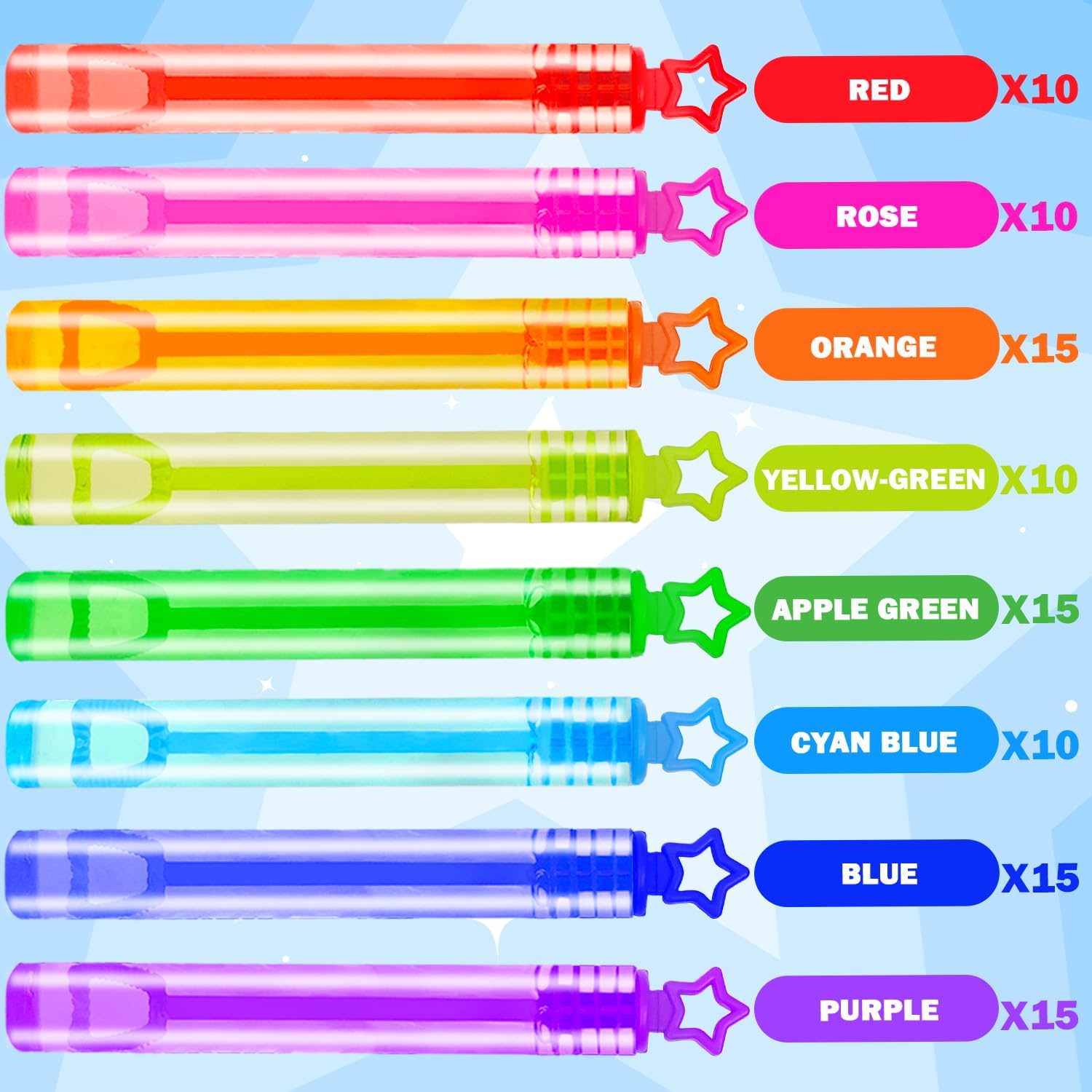 Bulk Mini Bubbles Party Favors for Kids 100-300 Pack, Small Easter Carnival Birthday Pinata Goodie Bag Stuffers Non Candy Treats for Toddlers, Toys Prizes Rewards for Mardi Gras Parade, Wedding - Image 5