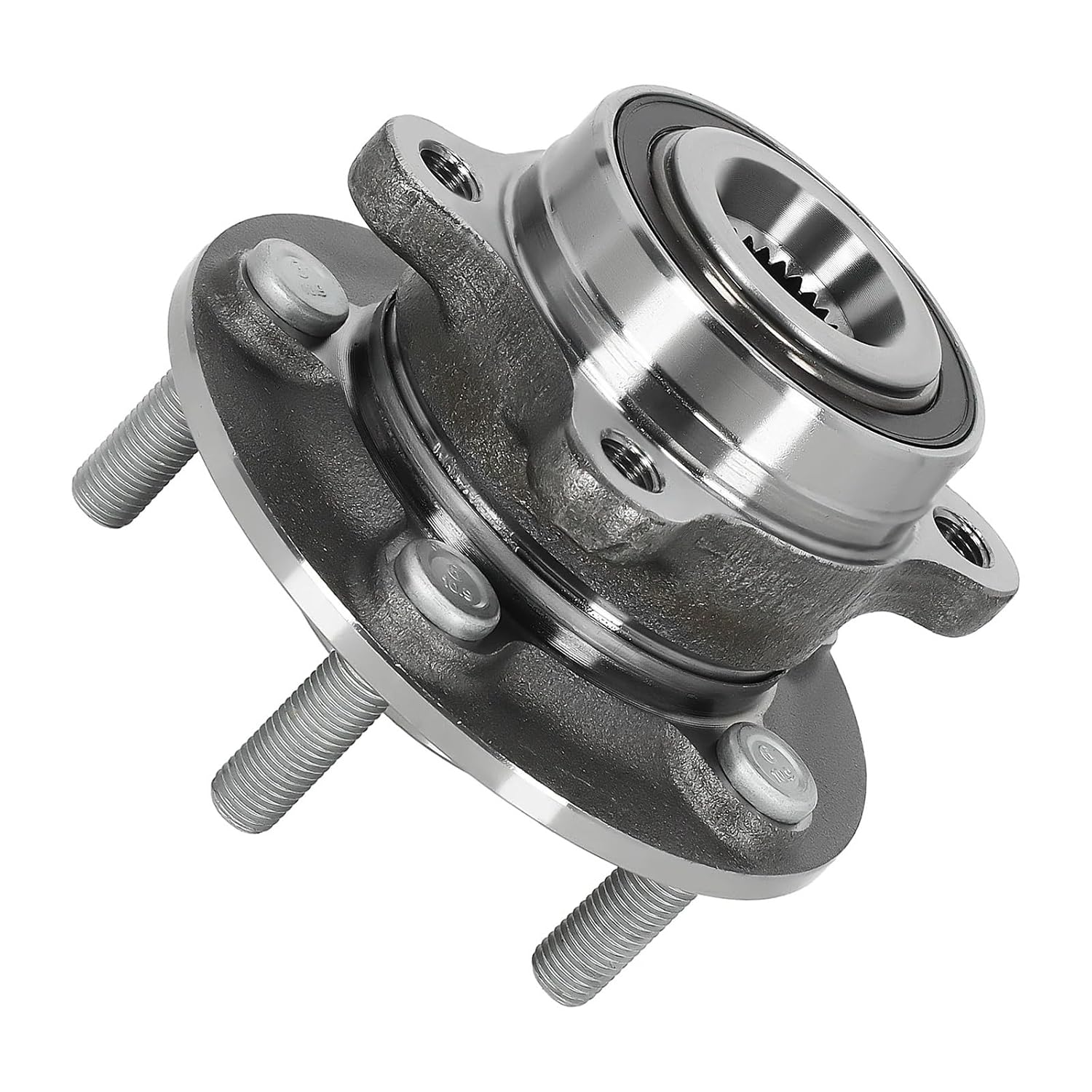 Front/Rear Wheel Bearing and Hub Assembly with ABS & 5-Lug for Ford 2013-2020 for Lincoln MKZ 2013-2014