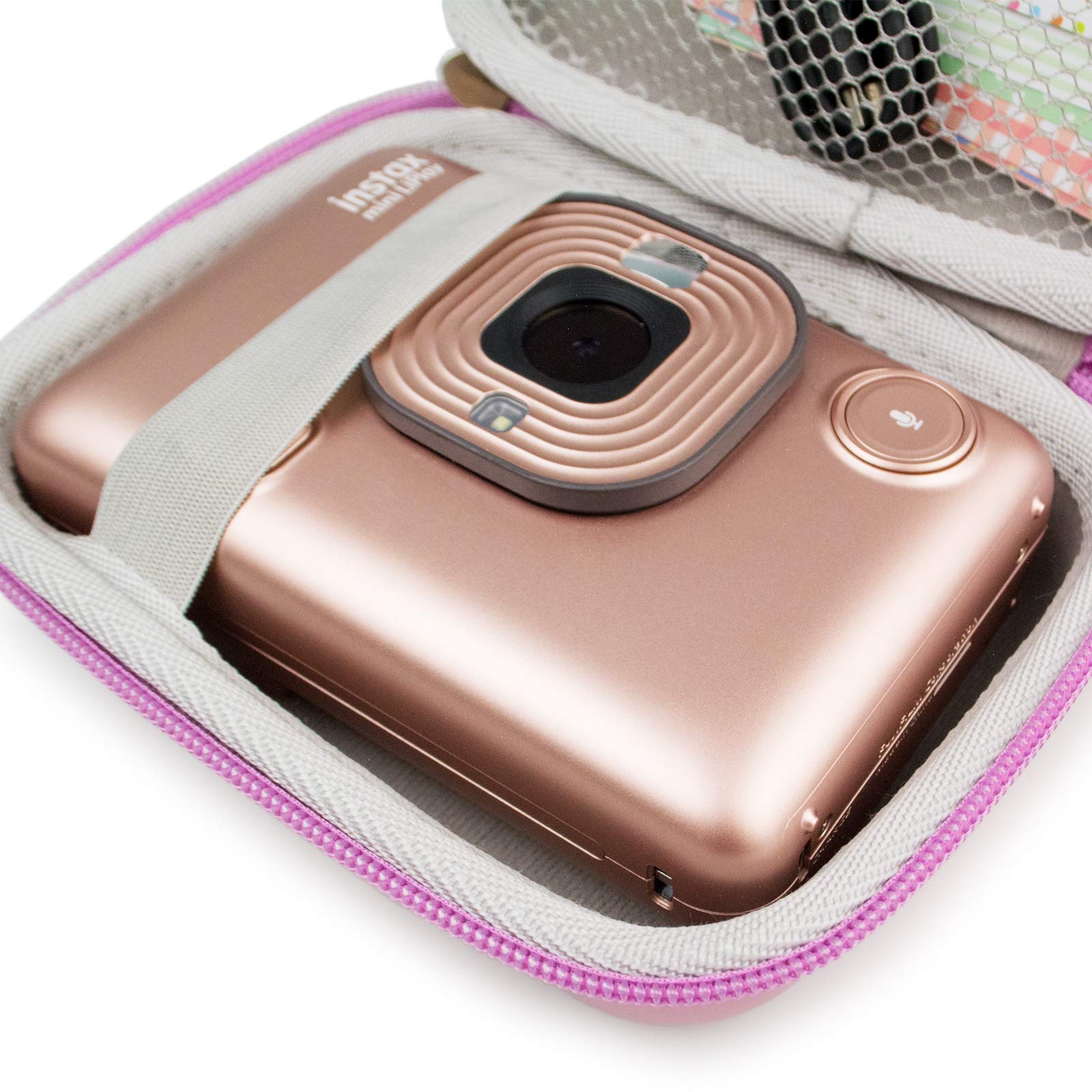 Amazon | kinokoo Fujifilm instax mini link/liplay 収納ケース 充電 