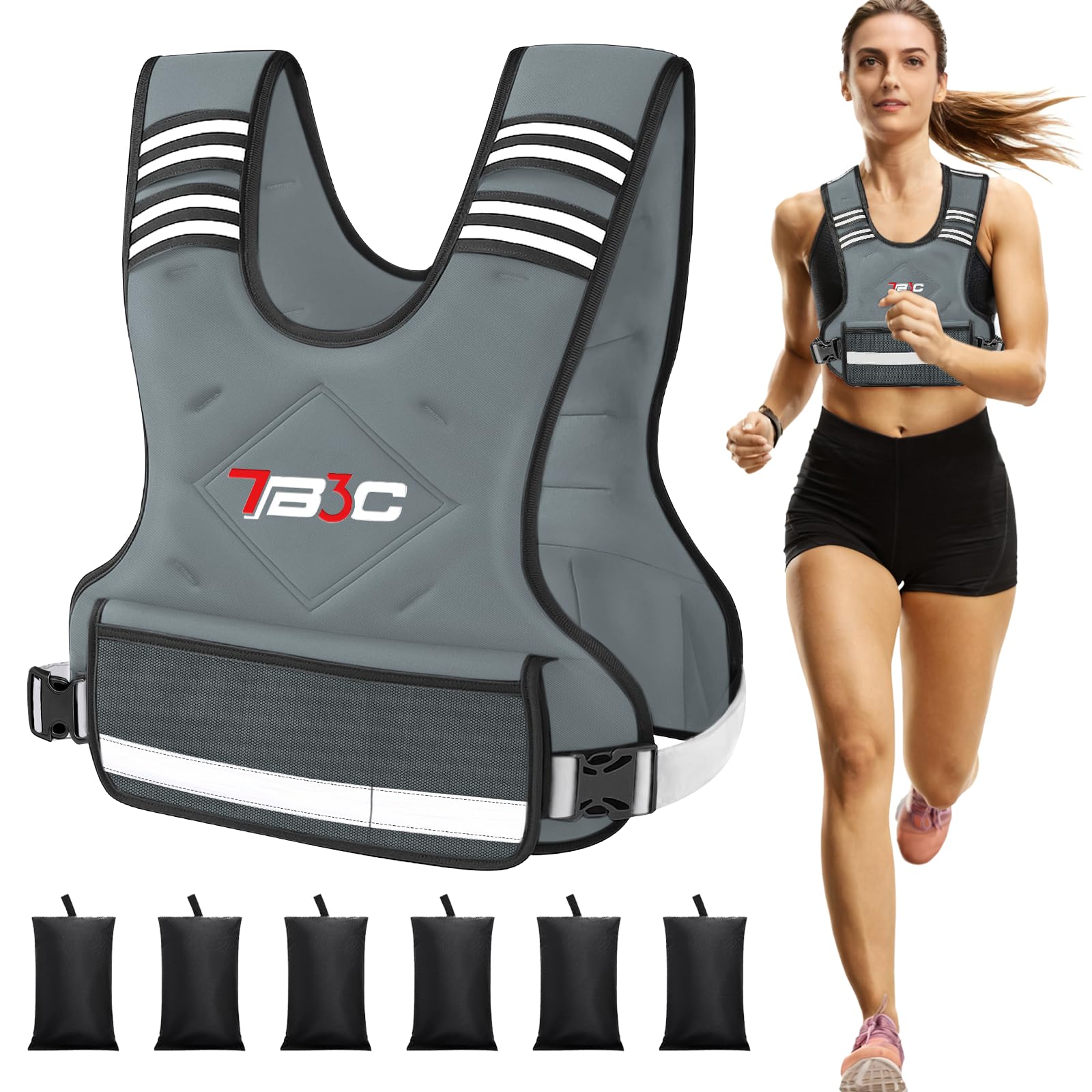 Photo 1 of TB3C Adjustable Weighted Vest, 4-10 LB