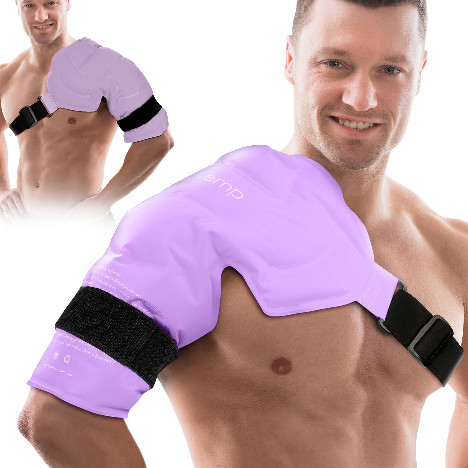 Comfytemp Shoulder Ice Pack - Instant Pain Relief -11