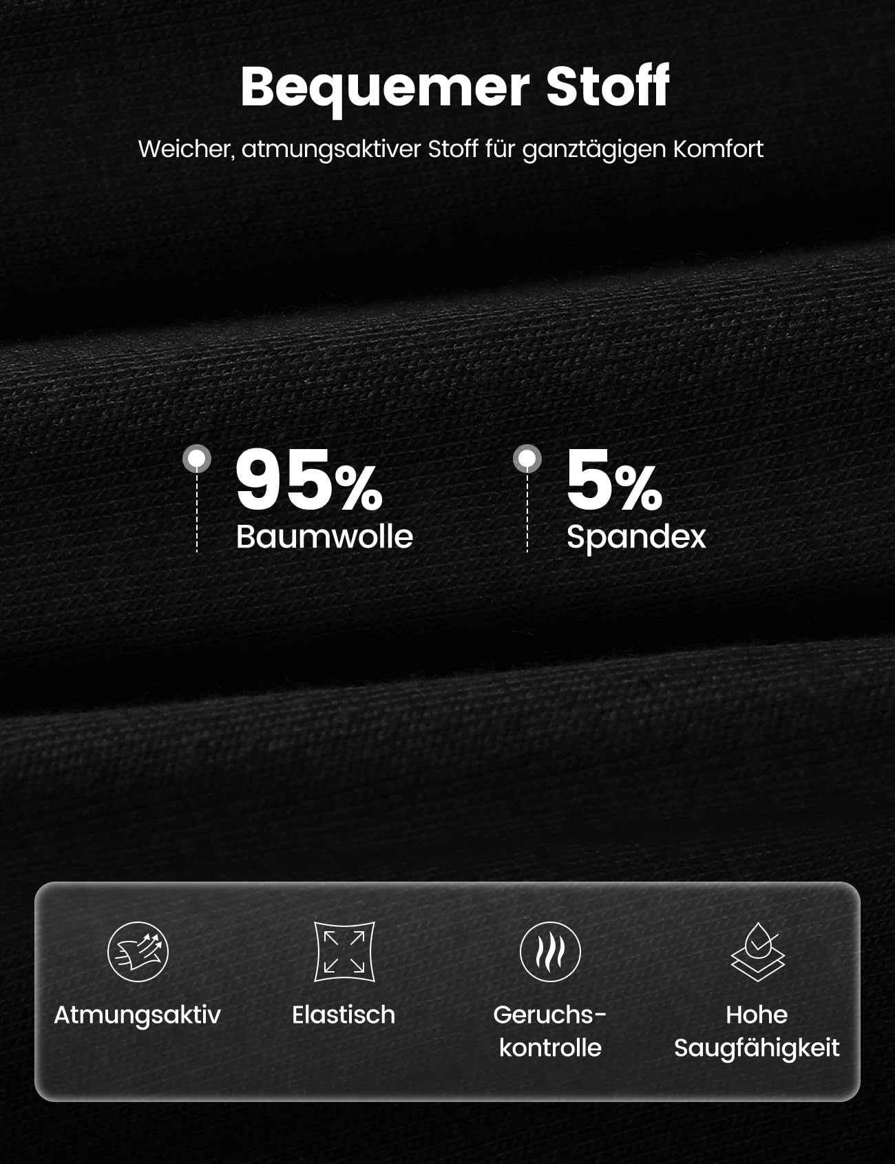 Pack de 3 Bragas Incontinencia Mujer 120 ml, Reutilizable & Lavable Antifugas con Absorción Delantera y Trasera para Incontinencia Leve a Moderada Postparto, Negro 2XL
