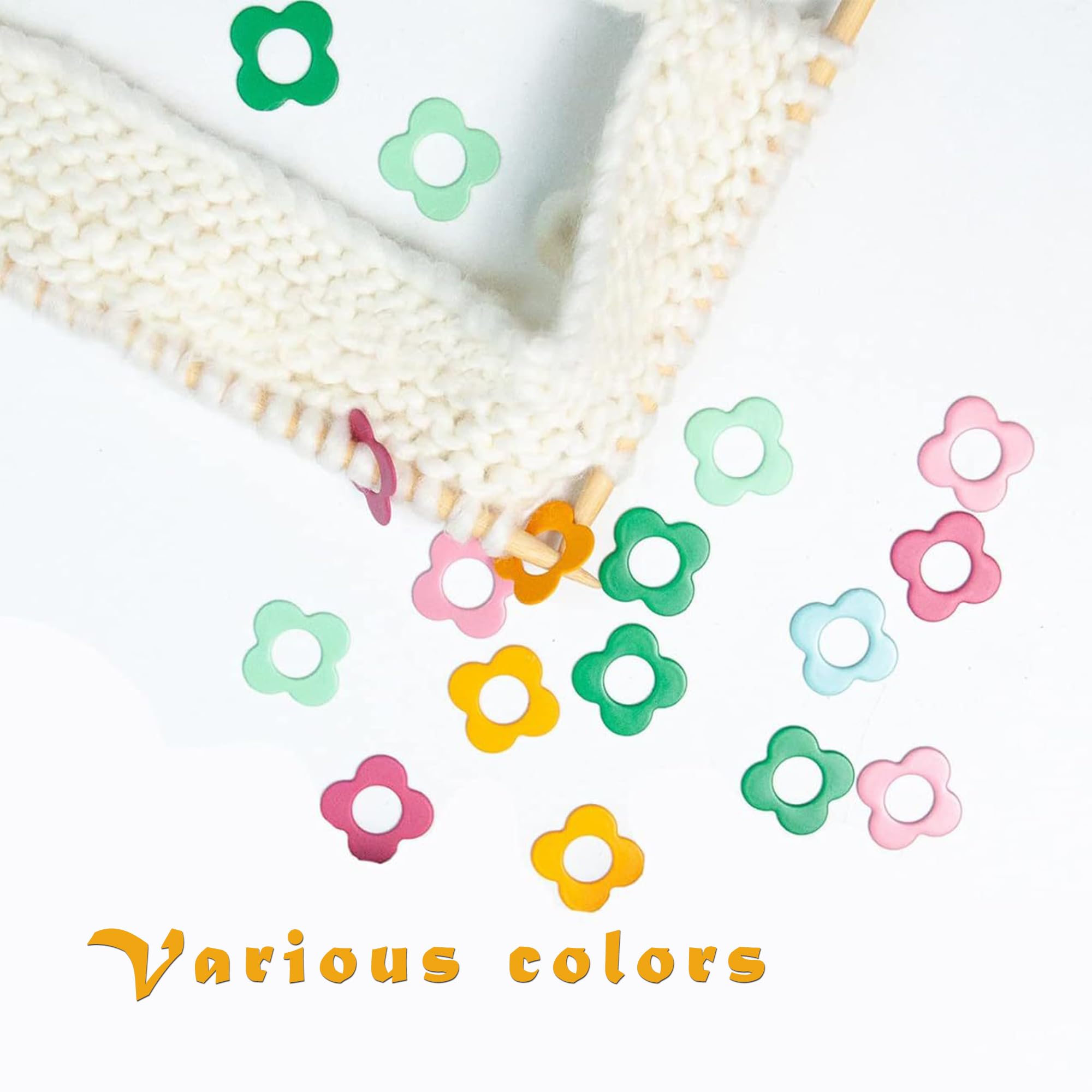 12 Marqueurs De Mailles Pour Crochet Et Tricot – Anneaux Argentés Vintage, Durables Et Faciles à Glisser Sur Les Aiguilles
