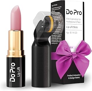 DoPro Lip Lift Stick Boost-In - Lip Plumper Stick with Anti-Aging Stimulating Roller, Plumping Lip Stick with Hyaluronic Acid, Collagen, Vitamin C & E - Volumizing & Hydrating Lip Plumping Serum - 5ml (Lip lift lipstick)