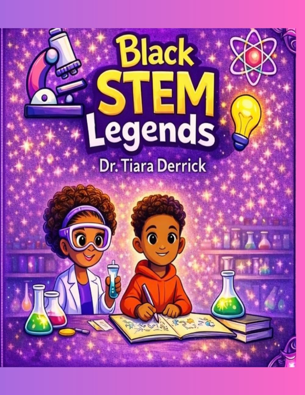 Black STEM Legends: A coloring book for curious kids