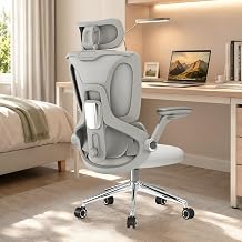 Ergonomic Office Chair with 3-Zone Lumbar Support, Mesh Desk Chair