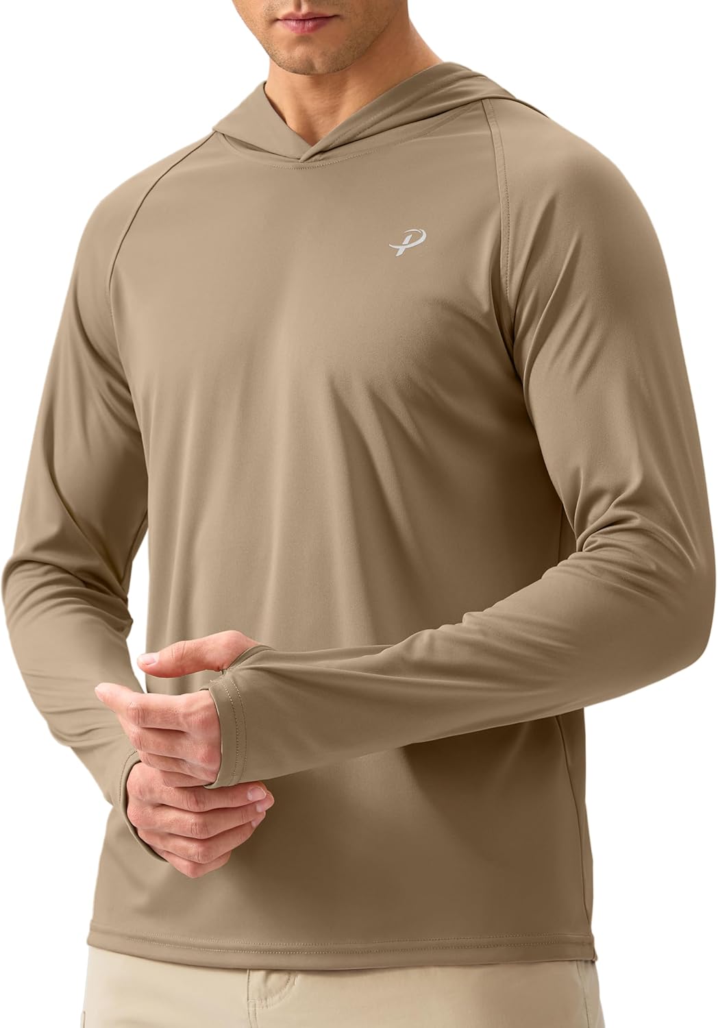 Men’s UPF 50+ Sun Protection Hoodie Shirt for Fishing & Hiking