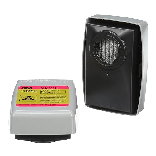 3M Filtro de cartucho respirador, fluoruro de hidrógeno, plomo, amianto, cadmio, arsénico, MDA, soldadura de metal, soldadura, soldadura, corte de