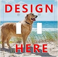 Vista 34 de Placa de pared doble basculante de mármol azul, cubierta decorativa de interruptor de luz de 2 cuadras, moderna acuarela degradada, arte de tinta