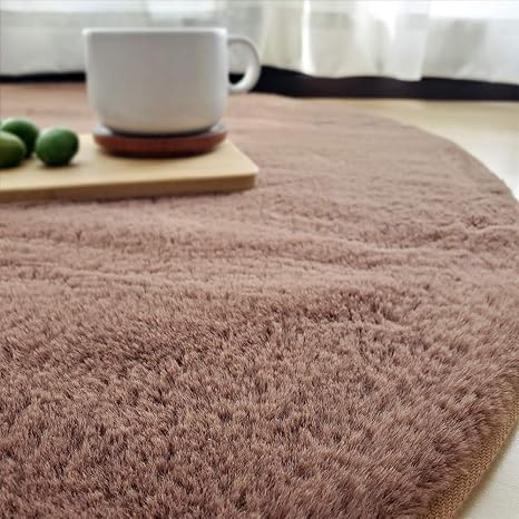 Amazon Redream 円形 ラグ カーペット 低反発 ラグマット 丸 厚手 絨毯 北欧 まる型 らぐまっと 極厚 mm おしゃれ ふわふわ 人造ウサギ毛 滑り止め らぐ 洗える 床暖房 ホットカーペット対応 直径90cm ブラウン ラグ カーペット オンライン通販 Amazon Redream 円形 ラグ カーペット 低反発 ラグマット 丸 厚手 絨毯 北欧 まる型 らぐまっと 極厚 mm おしゃれ ふわふわ 人造ウサギ毛 滑り止め らぐ 洗える 床暖房 ホットカーペット対応 直径90cm ブラウン ラグ カーペット オンライン通販
