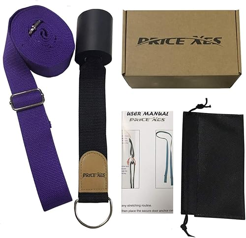 Miniatura 6 de Banda elástica de piernas  para mejorar el estiramiento de piernas  Fácil de instalar en la puerta  Equipo perfecto para el hogar, ballet, danza y