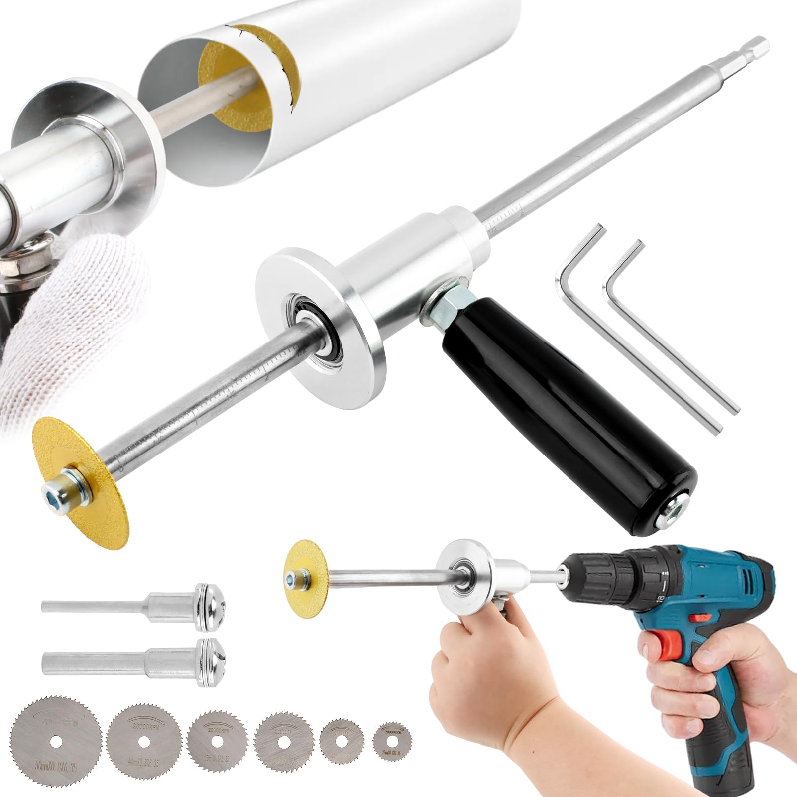 PVC Pipe Cutter - 7 Inch Inside Cutter -8
