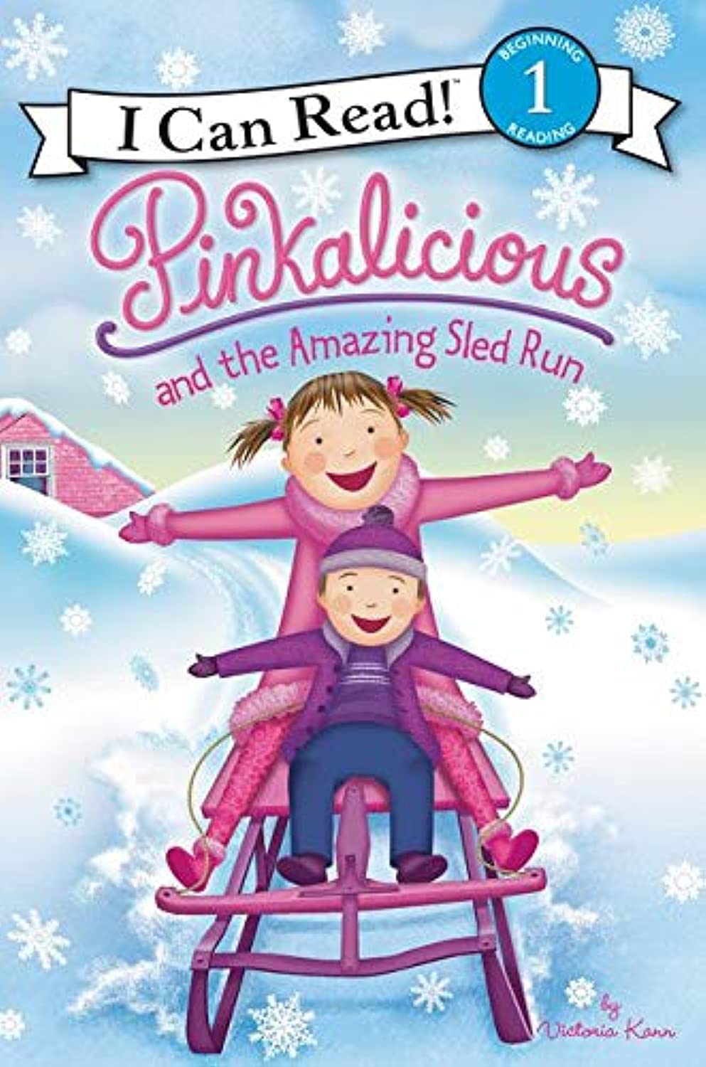 Pinkalicious And The Amazing Sled Run: A Winter and Holiday Book for Kids (I