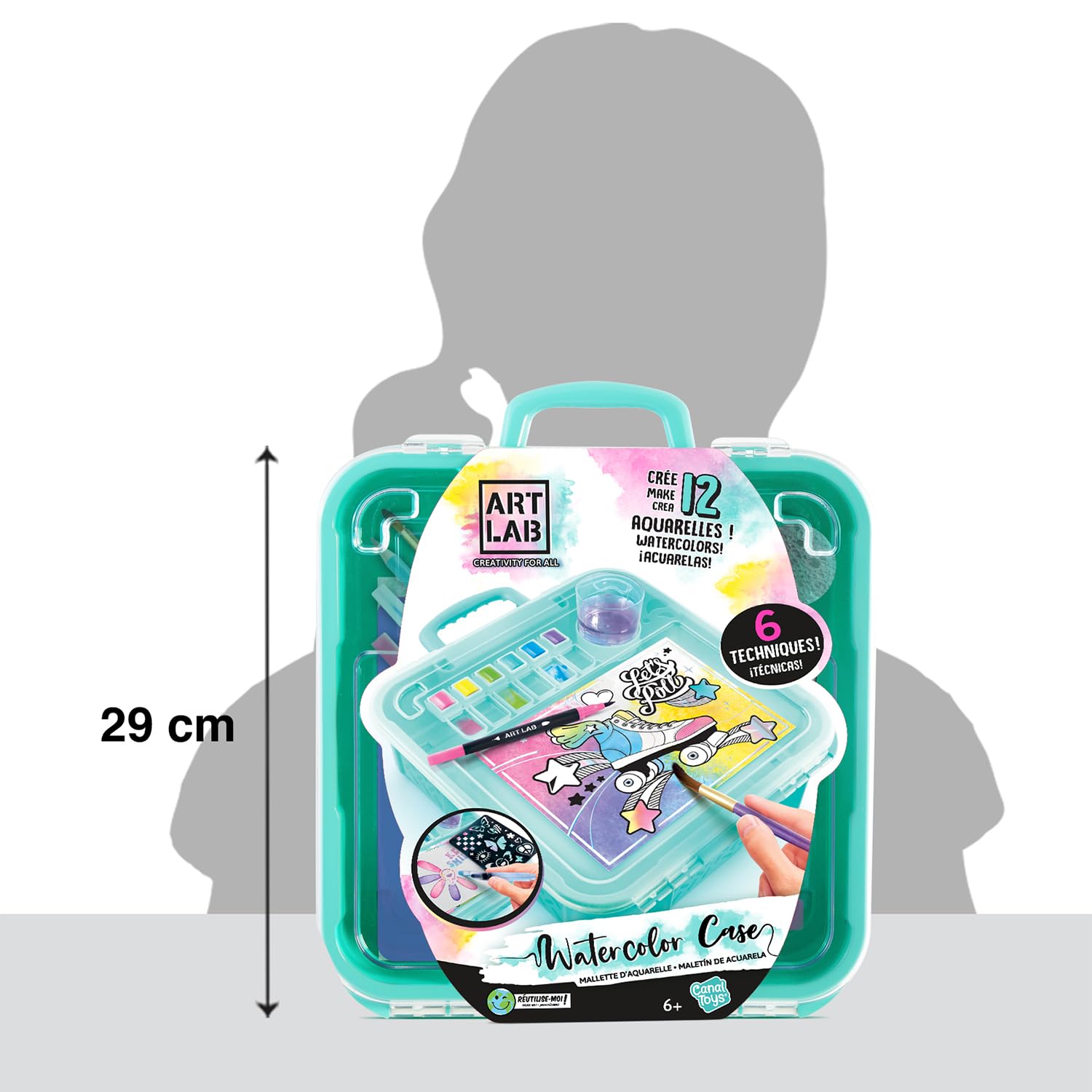 Canal Toys Art Lab Mallette d'Aquarelle ART 012