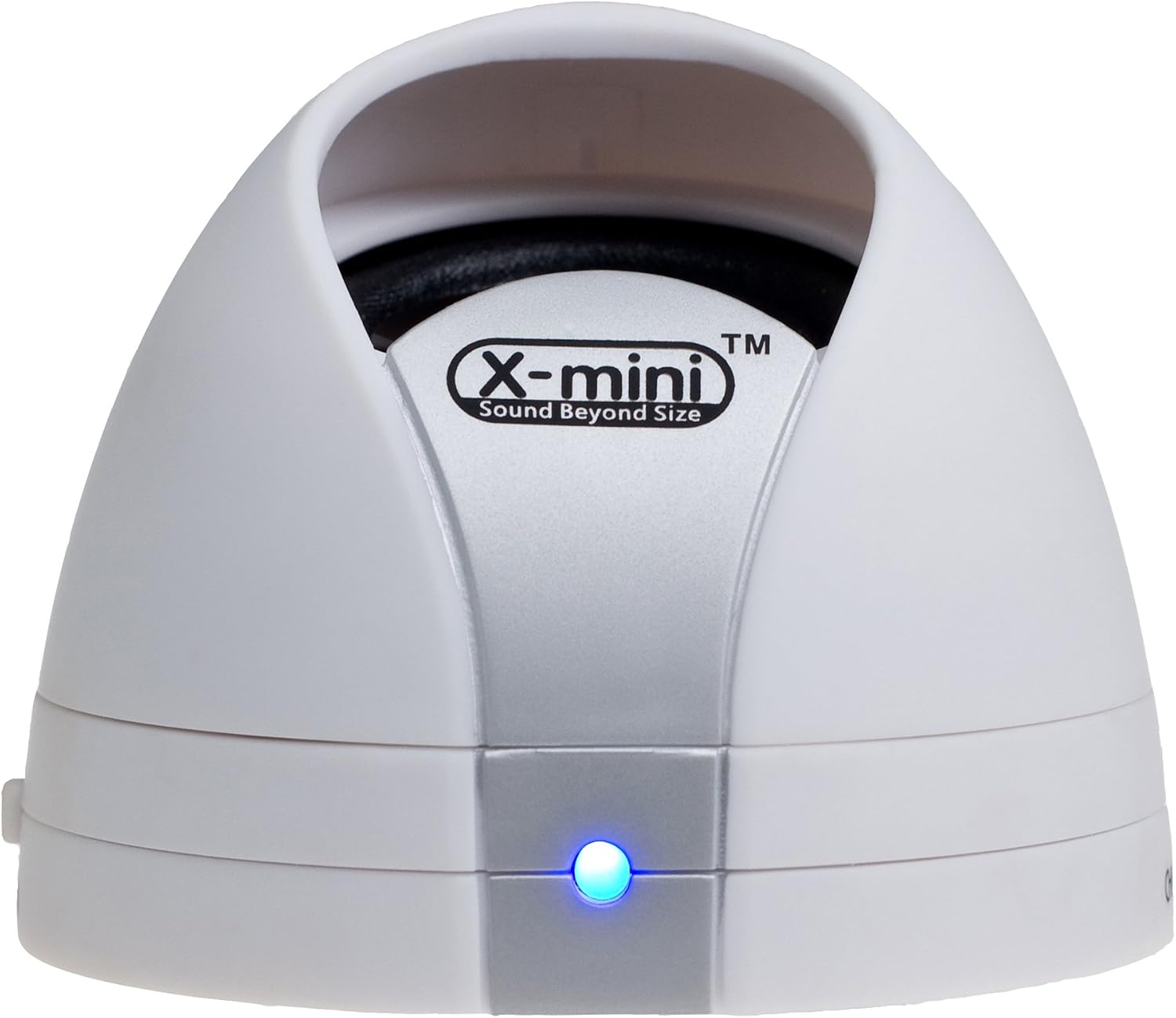 X-Mini MAX II XAM7-W Portable Capsule Speaker, White (Discontinued by Manufacturer)