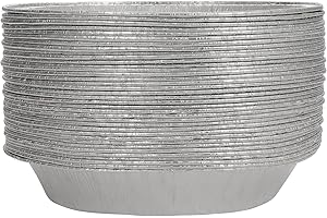 9" Disposable Aluminum Foil Pie Pans- Baking Tins, 10 Pack