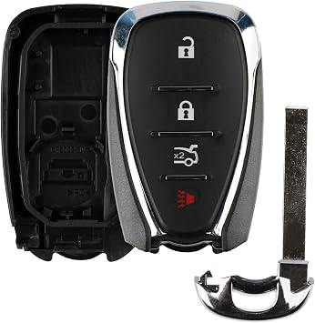 Remote Key Fob Cover Shell Case for 2016-2020 Chevrolet HYQ4EA
